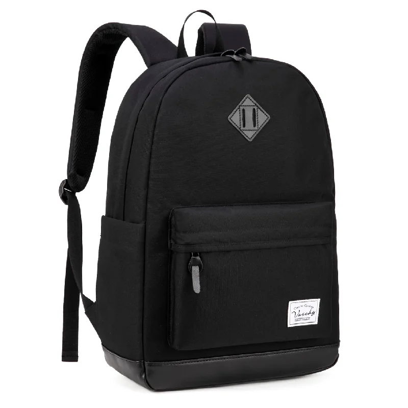 Casual minimalist backpack for simple daily carry -Water-Resistant School Backpack Bookbag Daypack for Teens/College Students