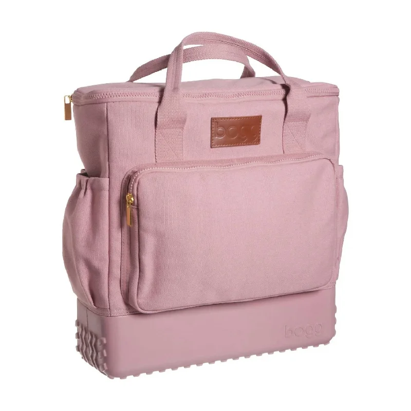 Heavy-duty canvas backpack for tough work environments -Women's Canvas Backpack In Blush