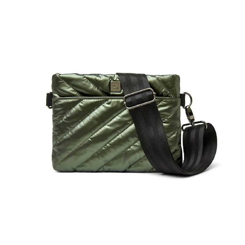 Handle bags with tie-dye patterns for fun -Women's Diagonal 2.0 Bum Bag In Pearl Olive