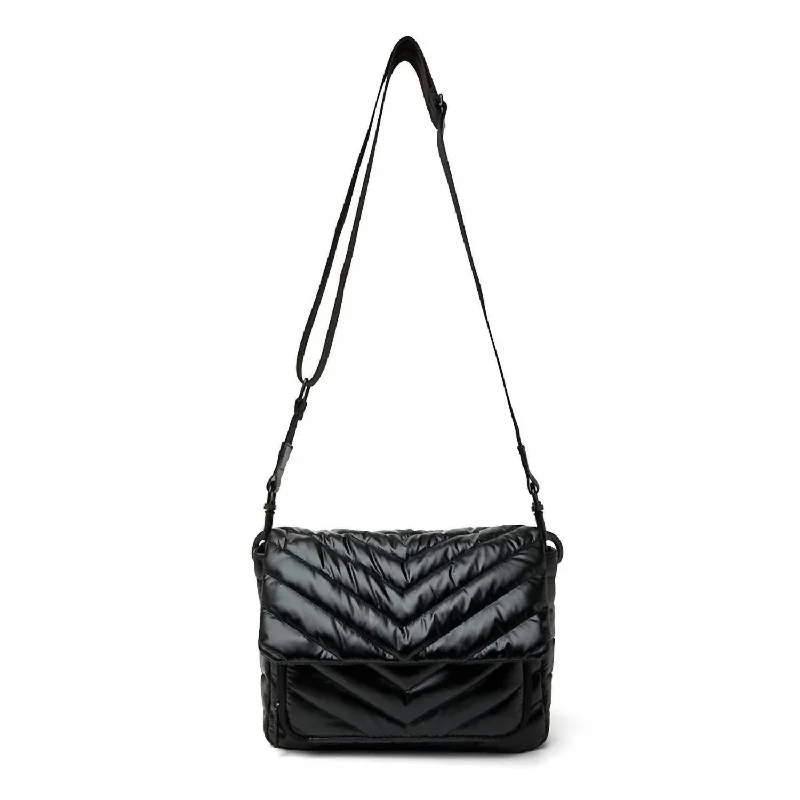 Handle bags with bohemian tassel embellishments -Women's Muse Handbag In Black Pearl