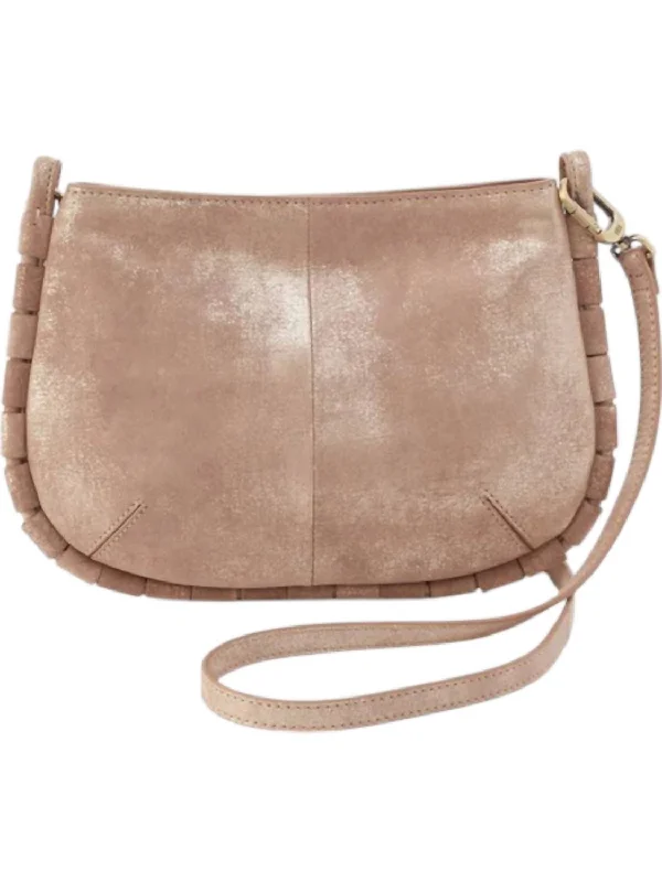 Large handle bags with spacious interior compartments -Women's Phoebe Crossbody Bag In Gilded Beige