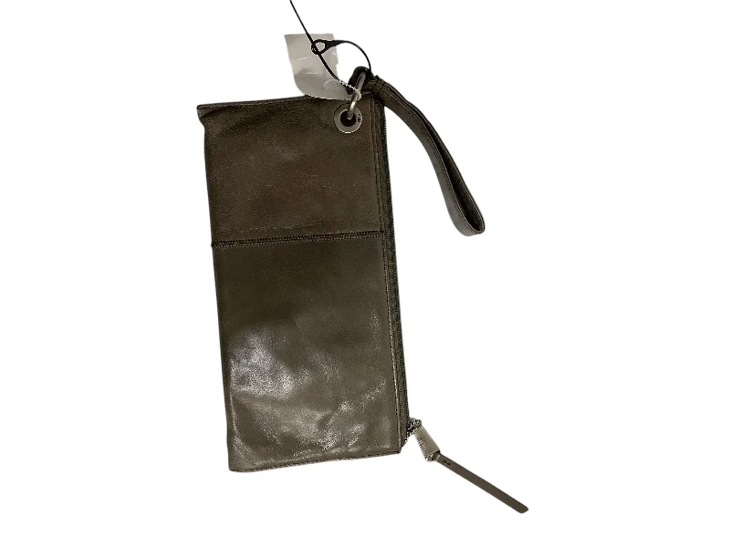 Handle bags with sturdy canvas for longevity -Wristlet Leather By Hobo Intl, Size: Medium